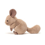 Jellycat: przytulanka szynszyla Cheeky Chinchilla Sandy 15 cm - Noski Noski