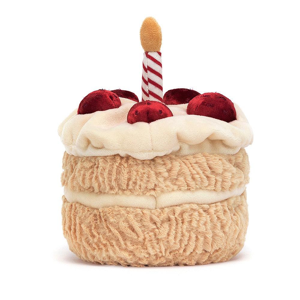 Jellycat: przytulanka tort urodzinowy Amuseable Birthday Cake 16 cm - Noski Noski