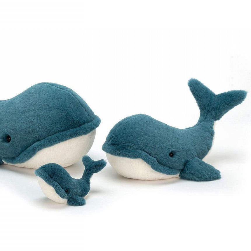 Jellycat: przytulanka wieloryb Wally 35 cm - Noski Noski