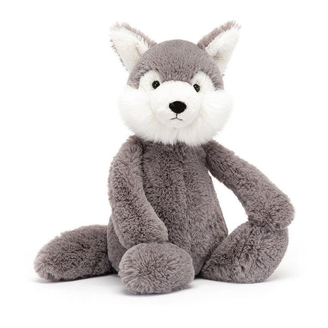 Jellycat: przytulanka wilk Bashful Wolf 31 cm - Noski Noski