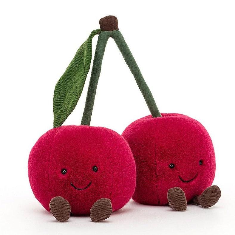Jellycat: przytulanka wisienki Amuseable Cherries 22 cm - Noski Noski