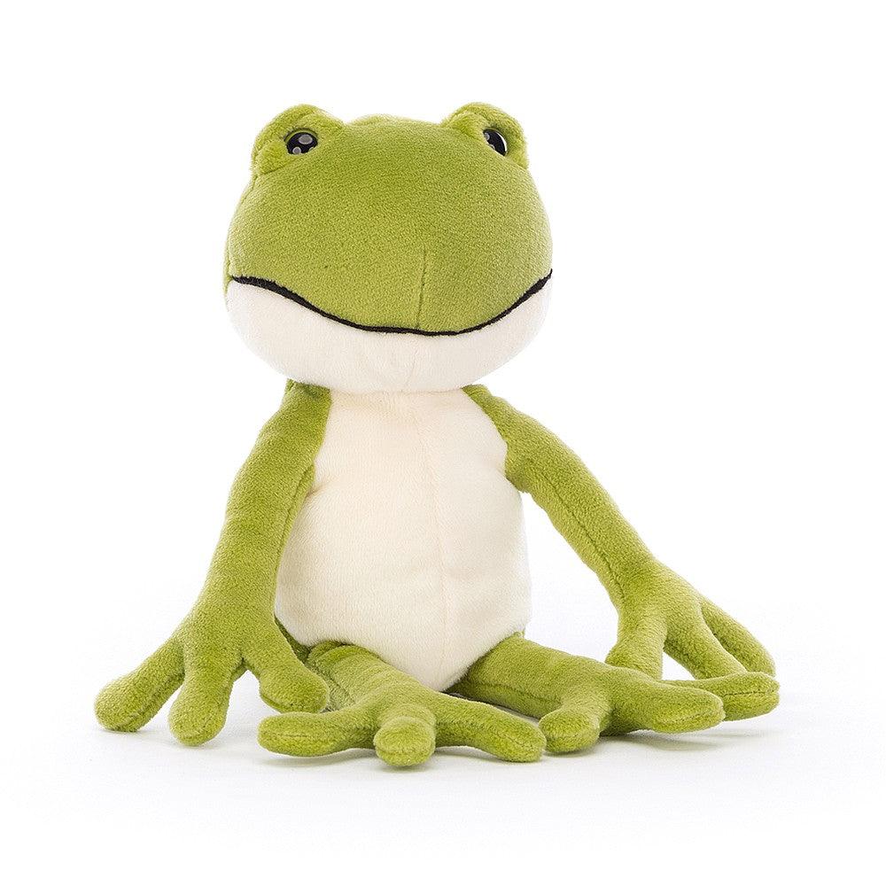 Jellycat: przytulanka żaba Finnegan Frog 20 cm - Noski Noski