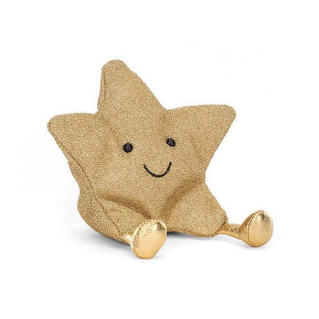 Jellycat: przytulanka złota gwiazda Amuseable Star 11 cm - Noski Noski