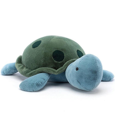Pluszak żółw Jellycat Big Spottie Turtle, 45 cm, miękka maskotka w kropki, idealna przytulanka dla dzieci.