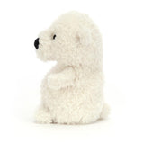 Jellycat: przytylanka miś polarny Wee Polar Bear 12 cm - Noski Noski