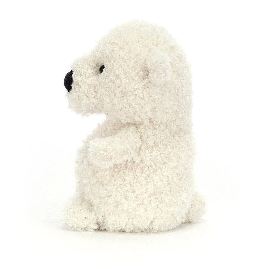 Jellycat: przytylanka miś polarny Wee Polar Bear 12 cm - Noski Noski
