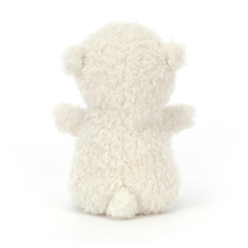 Jellycat: przytylanka miś polarny Wee Polar Bear 12 cm - Noski Noski
