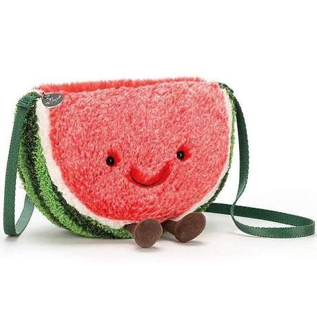 Jellycat: torebka arbuz Amuseable Watermelon 18 cm - Noski Noski