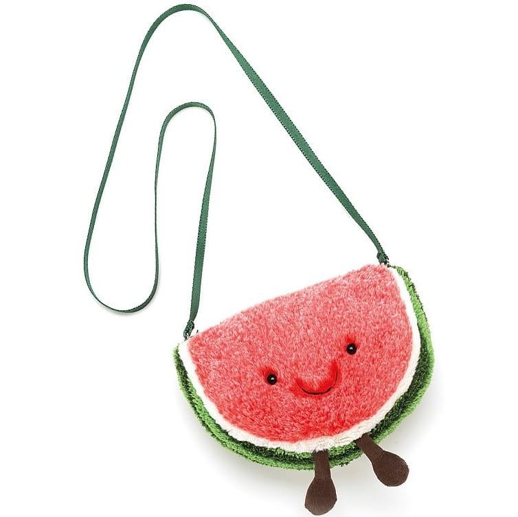Jellycat: torebka arbuz Amuseable Watermelon 18 cm - Noski Noski