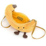 Jellycat: torebka banan Amuseable Banana 29 cm - Noski Noski