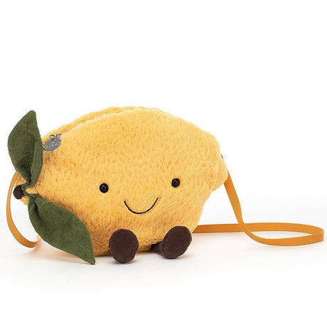 Jellycat: torebka cytryna Amuseable Lemon 20 cm - Noski Noski