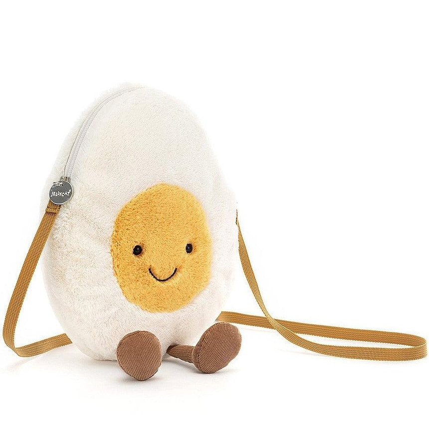 Jellycat: torebka jajko na twardo Amuseable Happy Boiled Egg 30 cm - Noski Noski