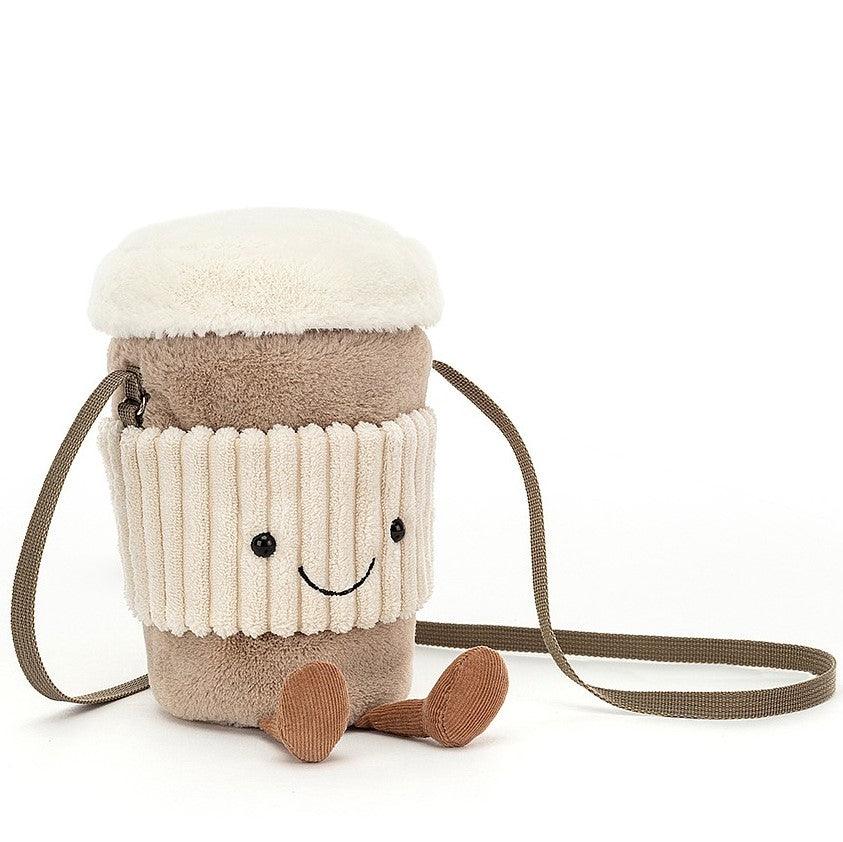 Jellycat: torebka kawa Amuseable Coffee-To-Go 22 cm - Noski Noski