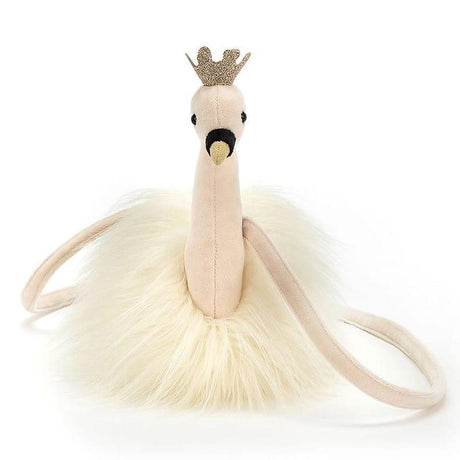 Jellycat: torebka łabędź Fancy Swan Bag - Noski Noski