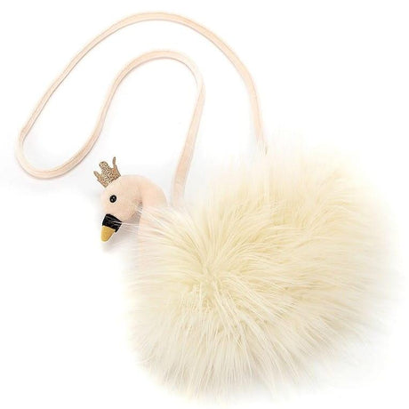 Jellycat: torebka łabędź Fancy Swan Bag - Noski Noski