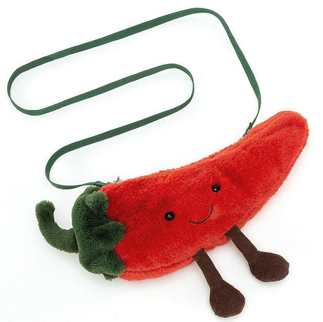 Jellycat: torebka papryczka Amuseable Chili 16 cm - Noski Noski