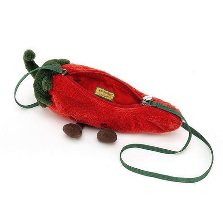Jellycat: torebka papryczka Amuseable Chili 16 cm - Noski Noski