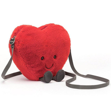 Jellycat: torebka serce Amuseable Heart 17 cm - Noski Noski
