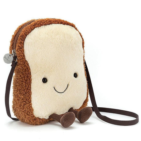Jellycat: torebka tost Amuseable Toast 19 cm - Noski Noski
