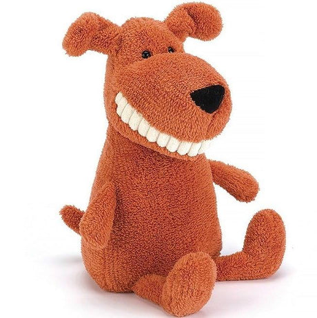 Jellycat: uśmiechnięta przytulanka pies Toothy Mutt 36 cm - Noski Noski