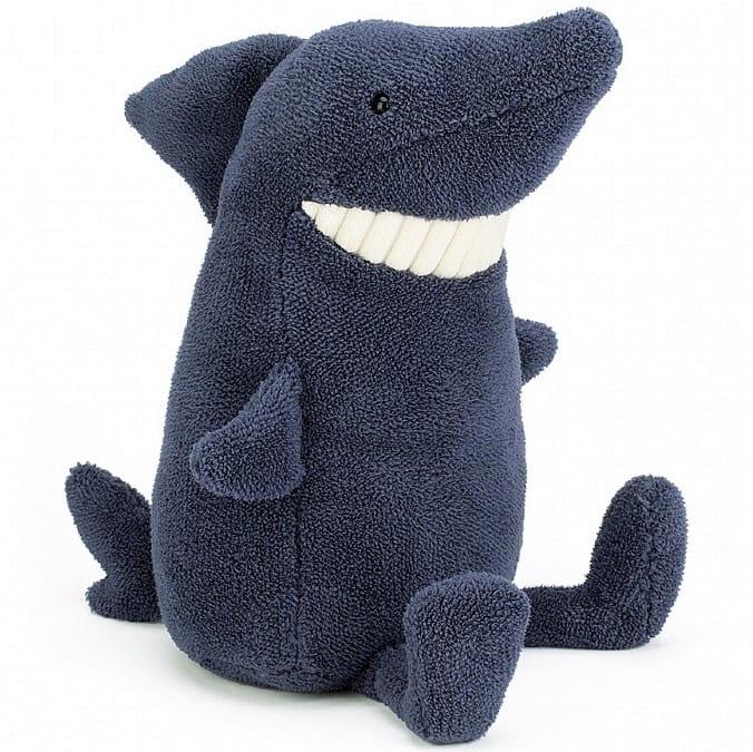 Jellycat: uśmiechnięta przytulanka rekin Toothy Shark 36 cm - Noski Noski