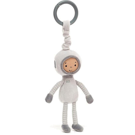 Jellycat: wibrująca zawieszka astronauta Jellynaut Jitter 19 cm - Noski Noski