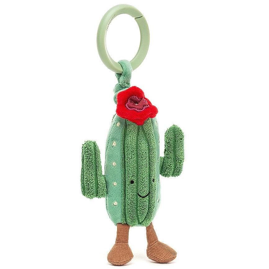 Jellycat: wibrująca zawieszka kaktus Amuseable Cactus Jitter 11 cm - Noski Noski