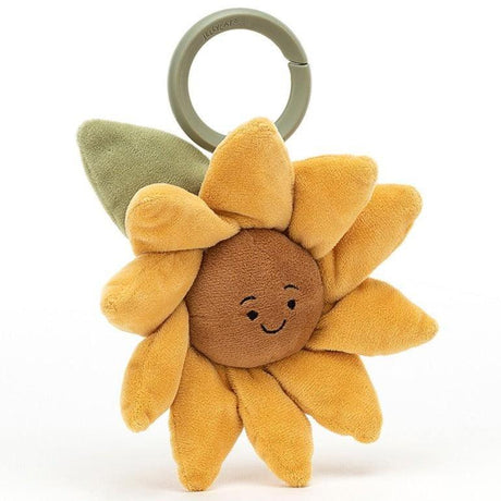 Jellycat: wibrująca zawieszka słonecznik Fleury Sunflower Jitter 27 cm - Noski Noski