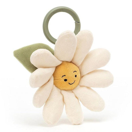 Jellycat: wibrująca zawieszka stokrotka Fleury Daisy Jitter 27 cm - Noski Noski