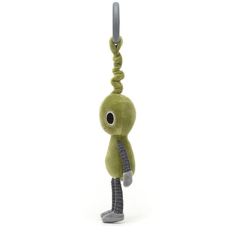 Jellycat: wibrująca zawieszka ufoludek Jitter Zalien 19 cm - Noski Noski