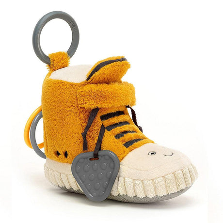 Jellycat: zawieszka but Kicketty Sneaker Activity Toy 14 cm - Noski Noski