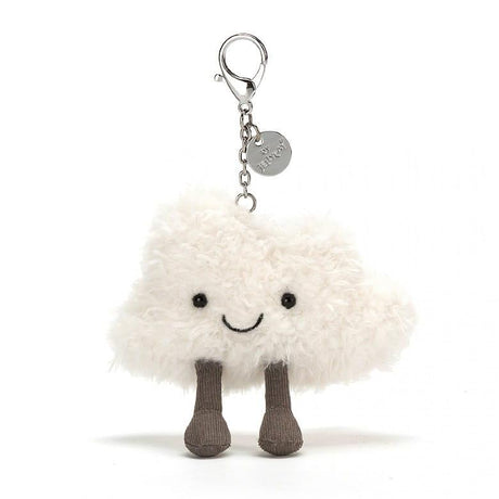 Jellycat: zawieszka do torby chmurka Amuseable Cloud Charm 14 cm - Noski Noski