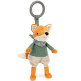 Jellycat: zawieszka grzechotka lisek Little Rambler Fox Rattle - Noski Noski