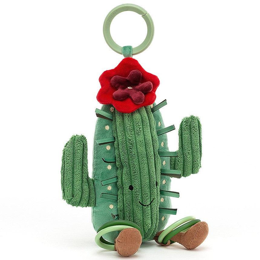 Jellycat: zawieszka kaktus Amuseable Cactus Activity Toy 25 cm - Noski Noski