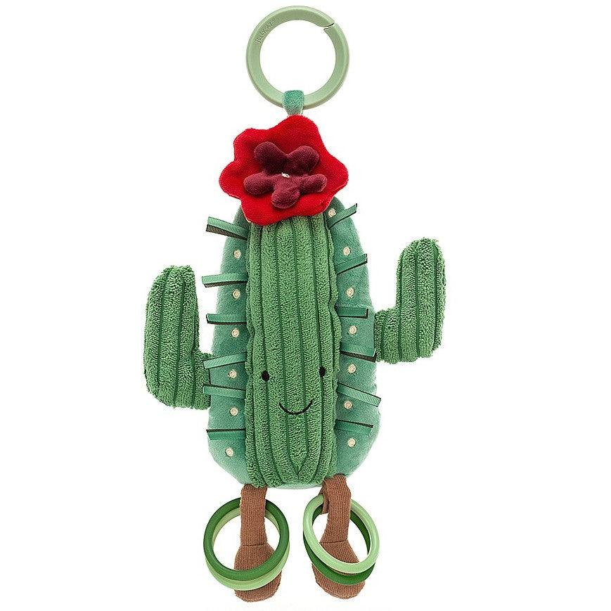 Jellycat: zawieszka kaktus Amuseable Cactus Activity Toy 25 cm - Noski Noski