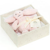 Jellycat: zestaw prezentowy dla niemowląt Bashful Bunny Gift Set - Noski Noski