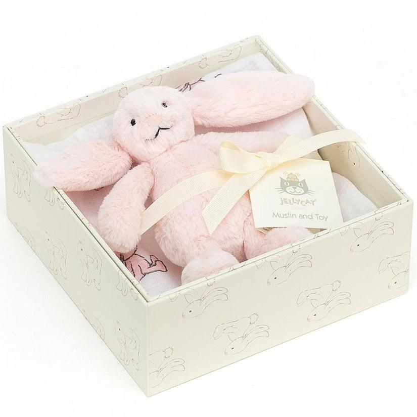 Jellycat: zestaw prezentowy dla niemowląt Bashful Bunny Gift Set - Noski Noski