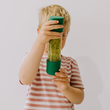 Jellystone Designs: butelka sensoryczna dinozaur DIY Calm Bottle - Noski Noski
