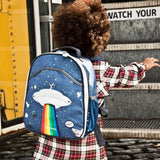 Jeune Premier: plecak New Ralphie Space Rainbow - Noski Noski