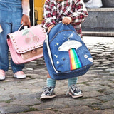 Jeune Premier: plecak New Ralphie Space Rainbow - Noski Noski