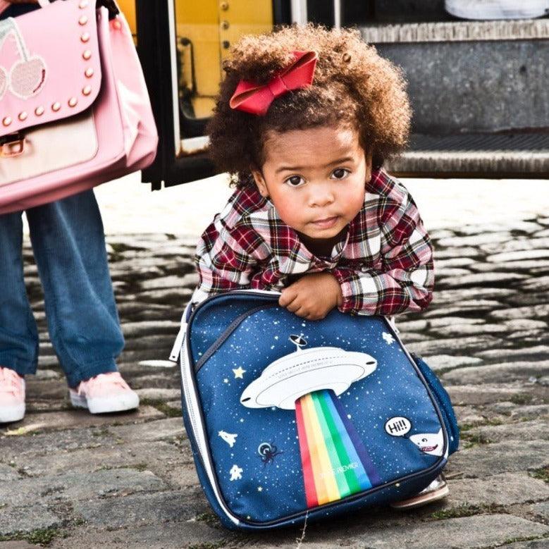 Jeune Premier: plecak New Ralphie Space Rainbow - Noski Noski