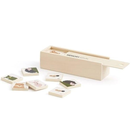 Kid’s Concept: drewniana gra memory Edvin - Noski Noski
