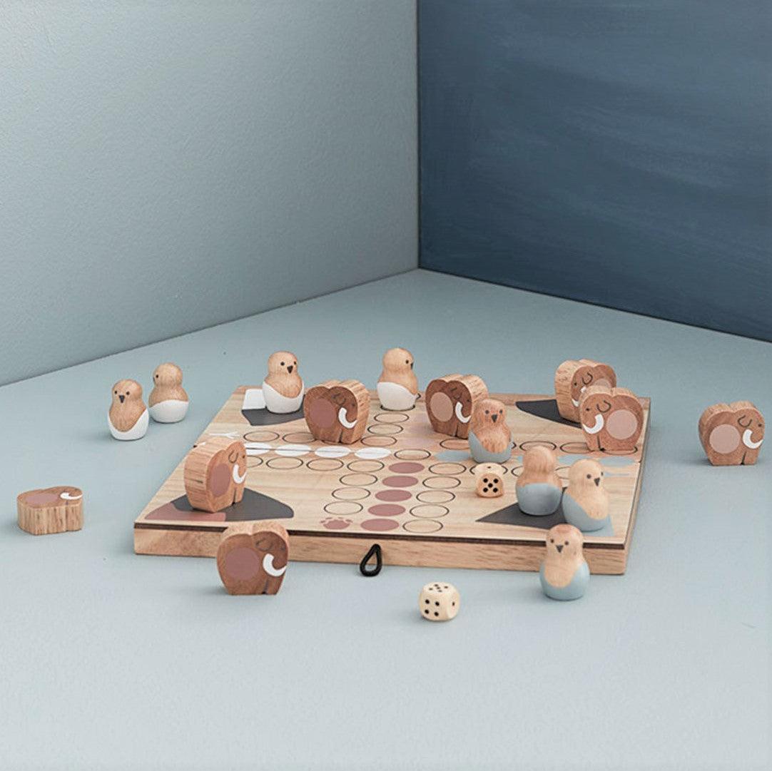 Kid's Concept: drewniana gra planszowa Chińczyk Neo - Noski Noski