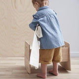 Kid's Concept: drewniana kołyska dla lalek Nature - Noski Noski