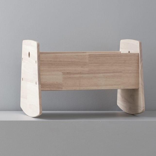 Kid's Concept: drewniana kołyska dla lalek Nature - Noski Noski