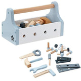Kid’s Concept: drewniana skrzynka z narzędziami Toy Tool Kit Star - Noski Noski