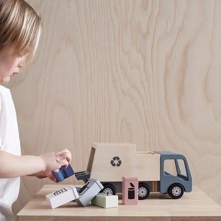 Kid's Concept: drewniana śmieciarka Aiden - Noski Noski