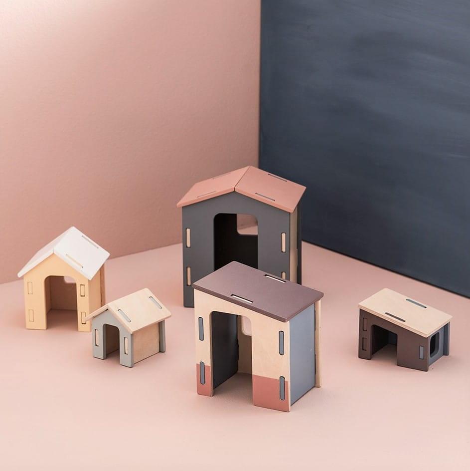 Kid's Concept: drewniane domki Edvin - Noski Noski