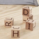 Kid's Concept: drewniane klocki alfabet Nature Neo - Noski Noski