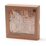 Kid's Concept: drewniane klocki alfabet Nature Neo - Noski Noski